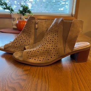 Torrid Open Toe Block Heels